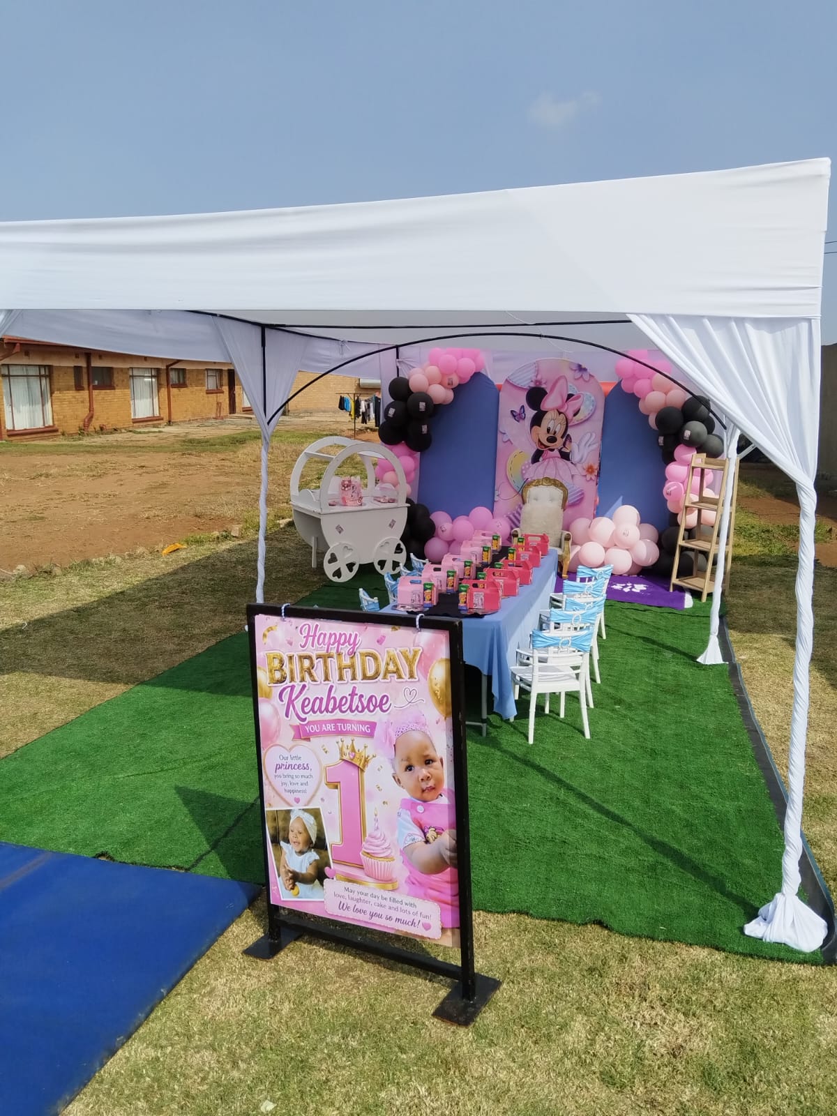 Birthday decorations Orange Farm